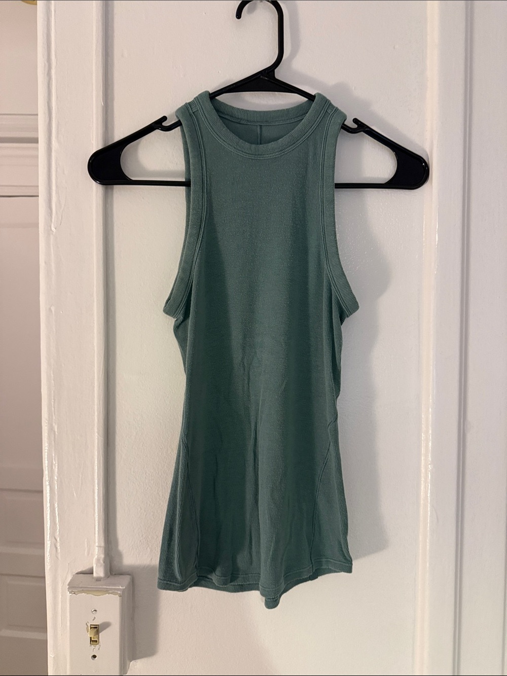 lululemon athletica Ribbed Sleeveless Tank - Sage Green
